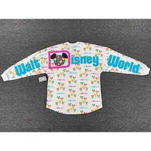 Spirit Jersey Walt Disney Parks Adult Size Small Balloons Retro Mickey Mouse S